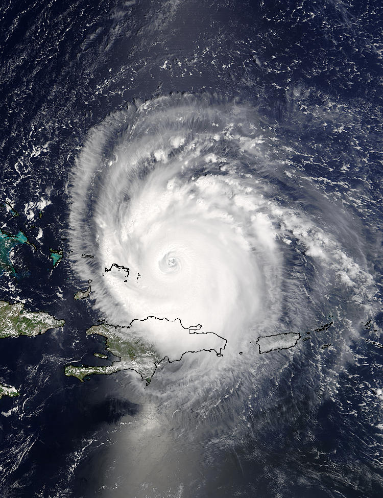 cyclone Frances 3 Septembre 2004