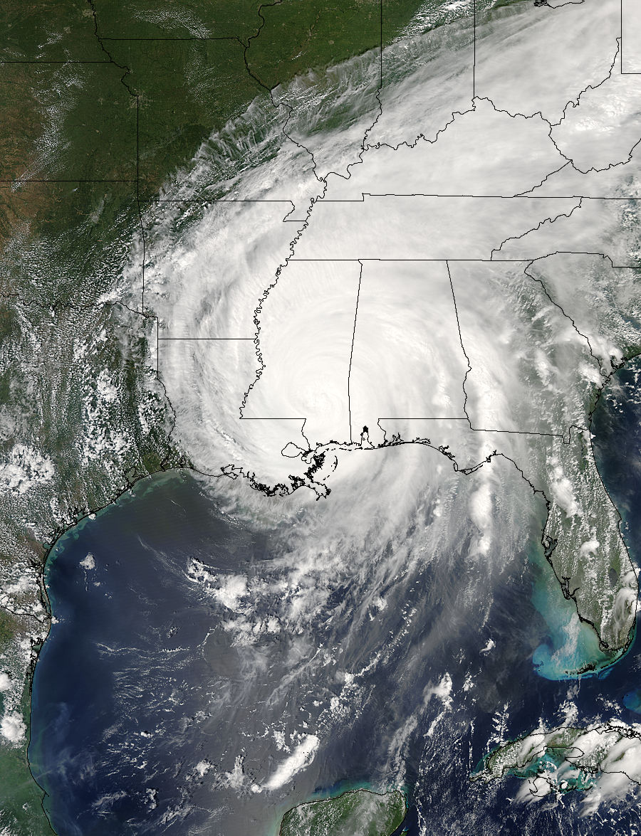 Image cyclone Katrina