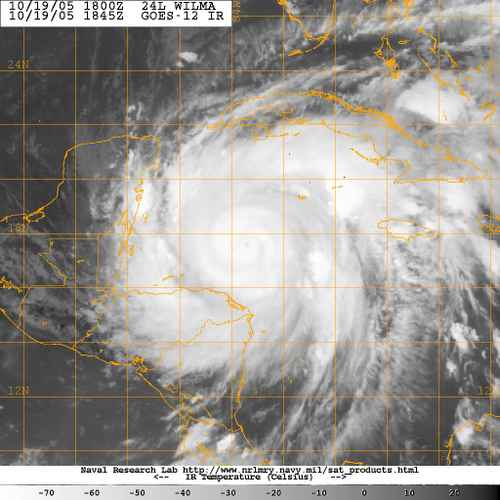Image cyclone Wilma