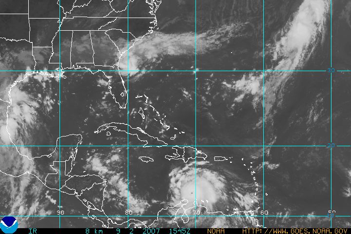 Image satellite cyclone Felix