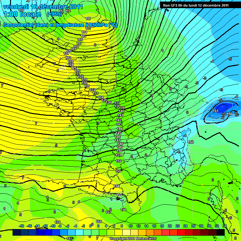 temperature  850 hPa