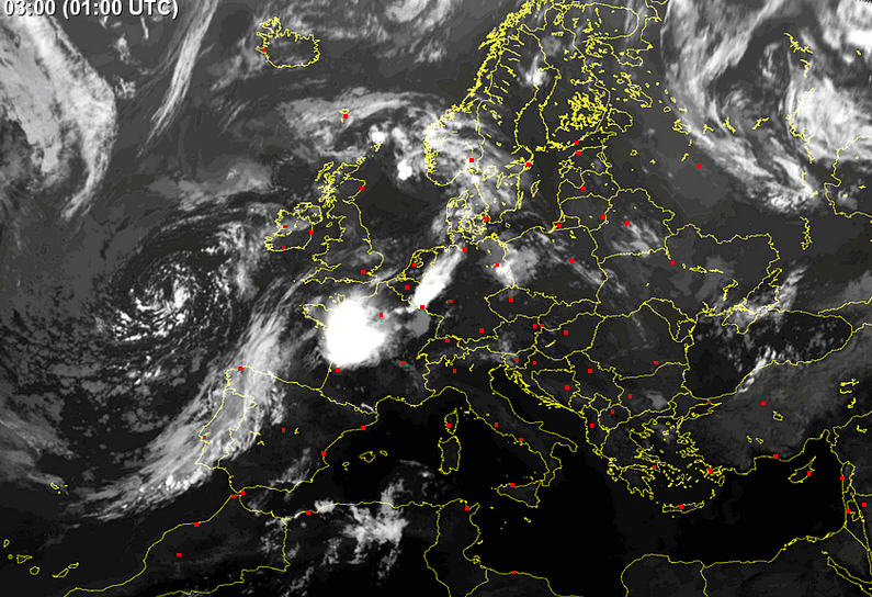 Orages France 27072013 03h