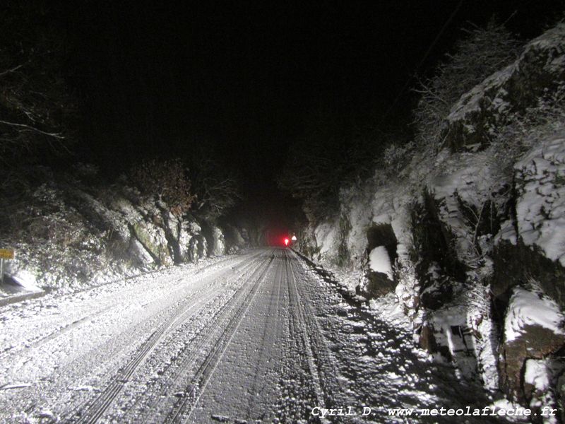 Route La Butte Mauleon 19 Janvier 2013