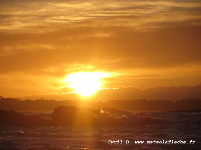 coucher soleil saint malo 11 Fevrier 2013