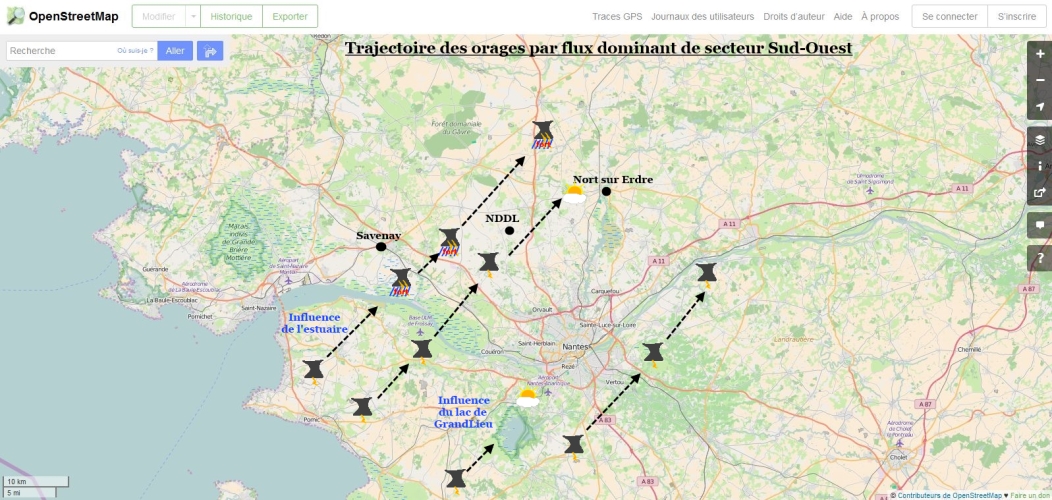 Orage Sud Ouest Nantes NDDL