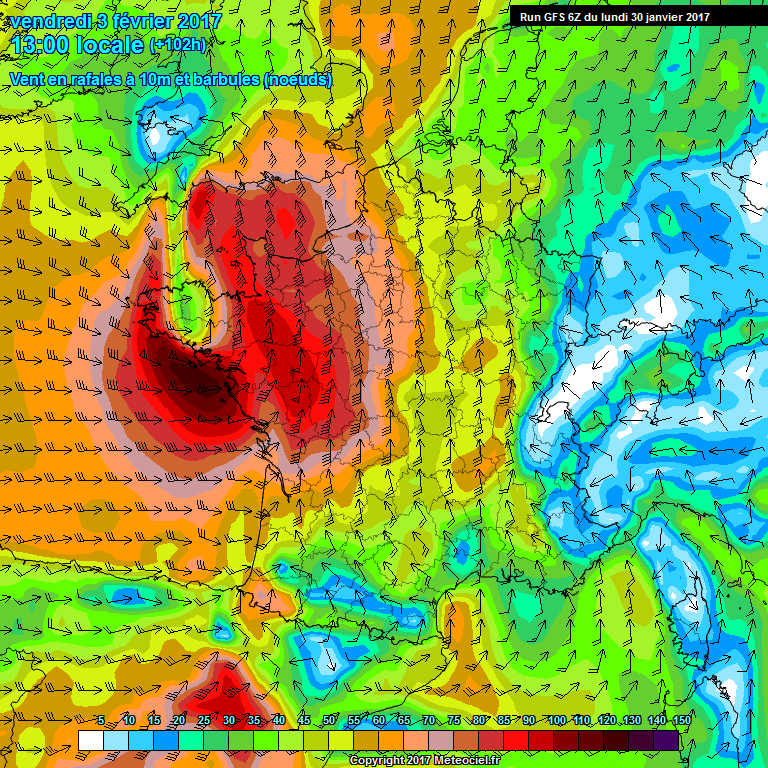 rafales vent prevues 13h