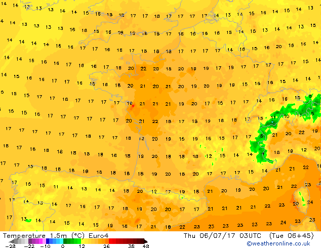 170706 5h previsions temperatures