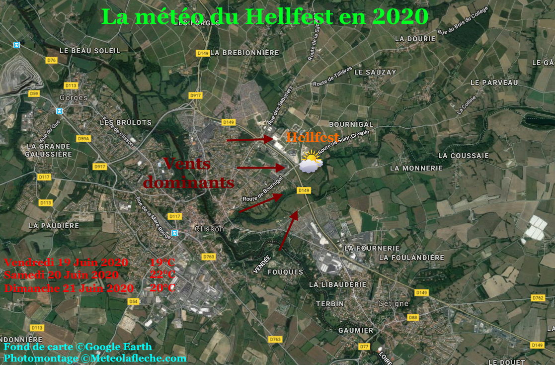 Météo Hellfest 2020