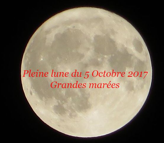 Pleine Lune Grandes mares 5 Octobre 2017