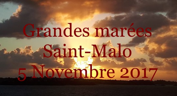 Grandes mares Saint-Malo 5 Novembre 2017