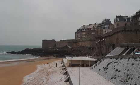 Neige Saint-Malo 1er Mars 2018