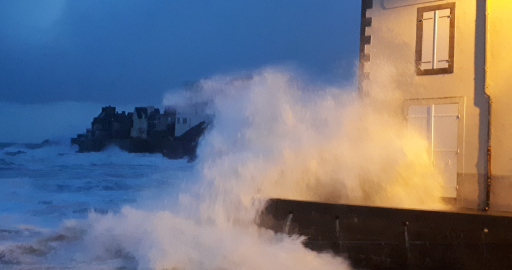 Grandes mares Saint-Malo Fevrier 2020