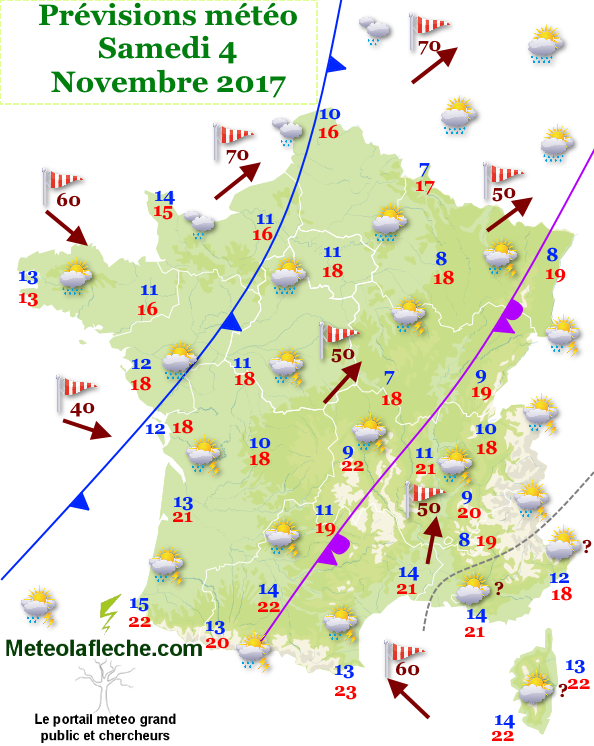 Meteo orage 4 Novembre 2017