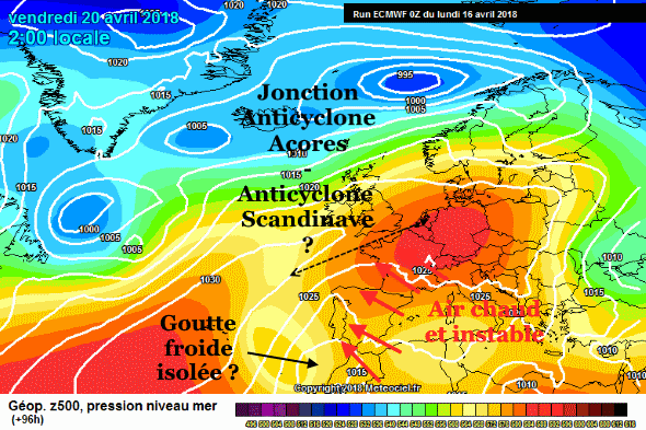 Meteo 20 Avril 2018