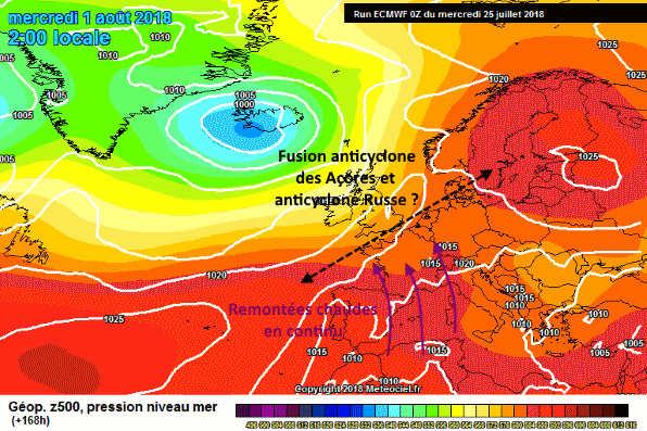 Meteo Mardi 31 Juillet 2018