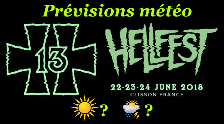 Meteo Hellfest 2018