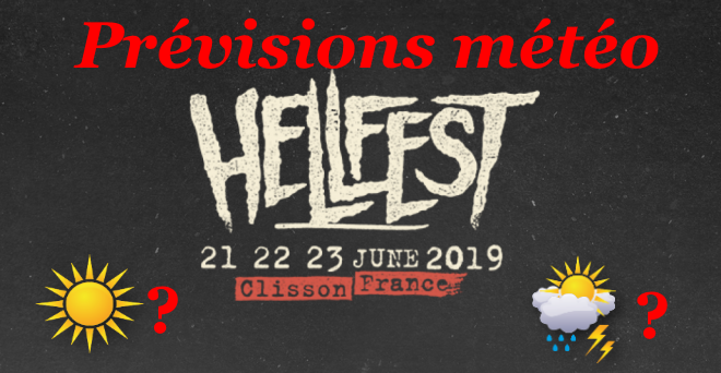 Meteo Hellfest 2019