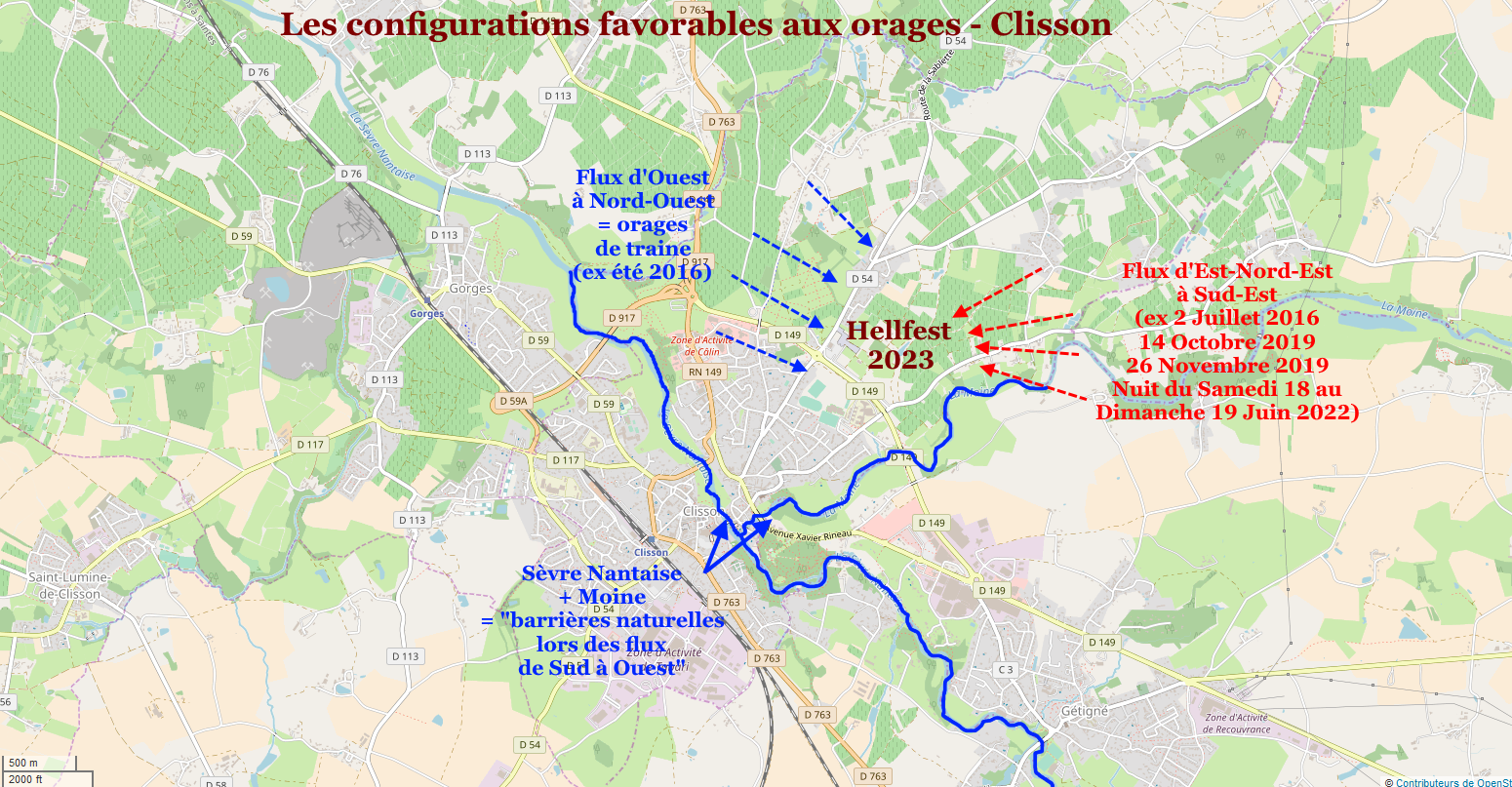Probabilits orages configuration Clisson 2023