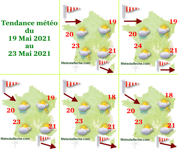 Météo 23 Mai 2021