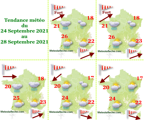 Météo 28 Septembre 2021