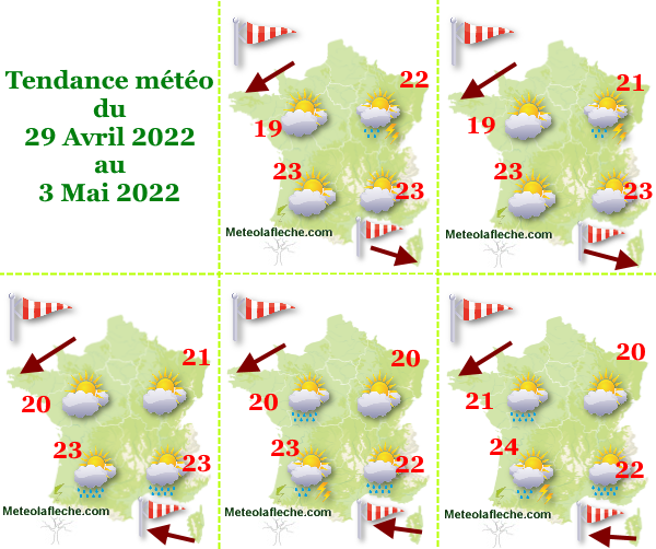 Météo 3 Mai 2022