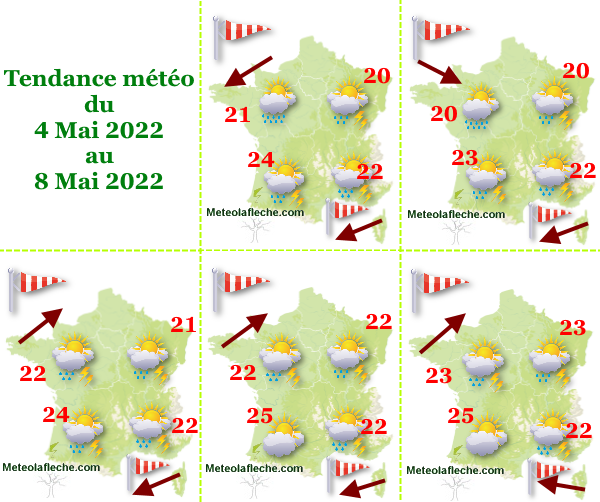 Météo 8 Mai 2022