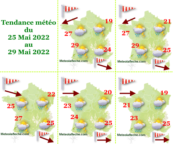 Météo 29 Mai 2022 Ascension