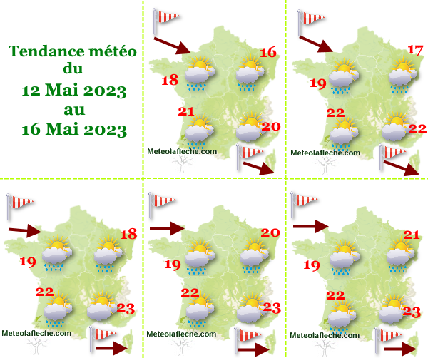 Météo 16 Mai 2023 France
