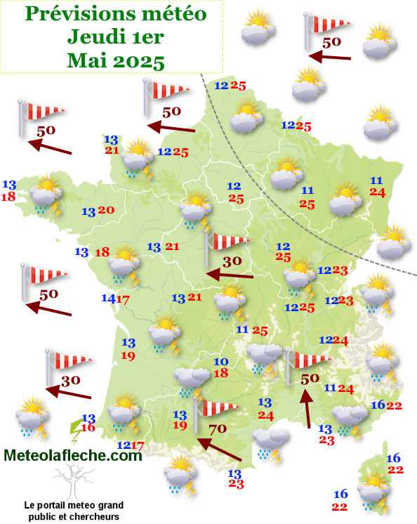 Vos prévisions météo pour ce dimanche 7 février : vers un retour