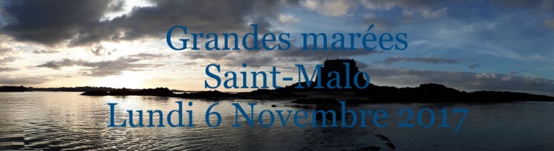 Grandes mares Saint-Malo 6 Novembre 2017