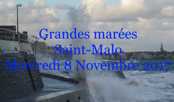 Grandes mares Saint-Malo 8 Novembre 2017