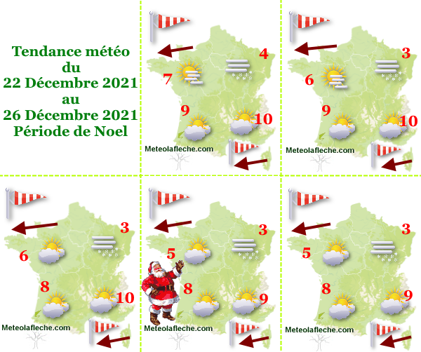 Météo Noel 2021