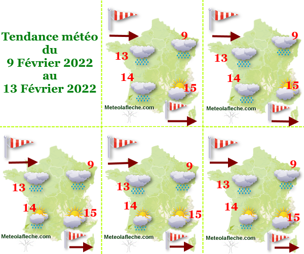 Météo 13 Février 2022