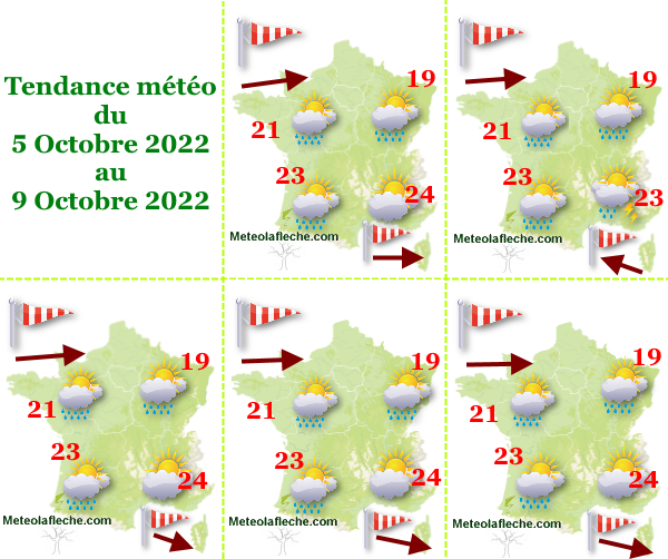 Météo France 9 Octobre 2022