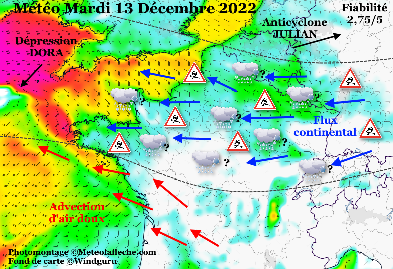 Neige Mardi 13 Décembre 2022