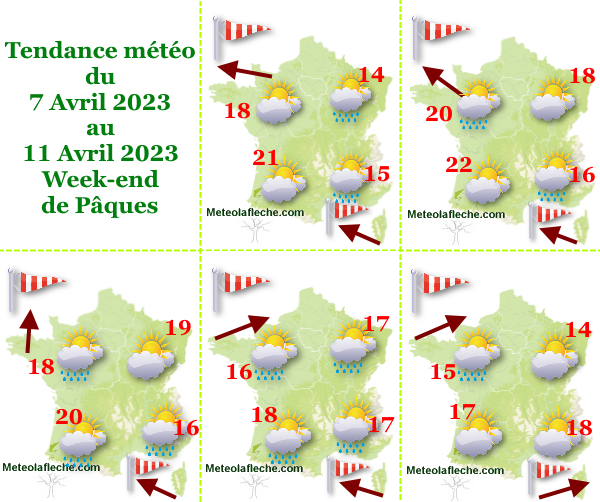 Météo 11 Avril 2023 Pâques