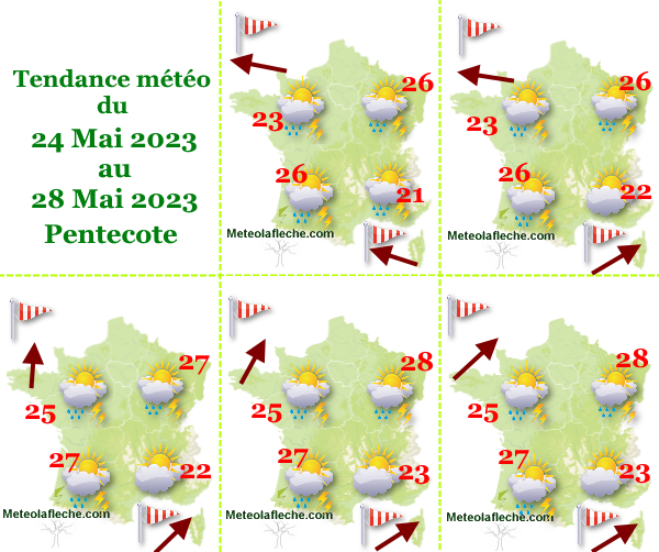 Météo 28 Mai 2023 Pentecôte