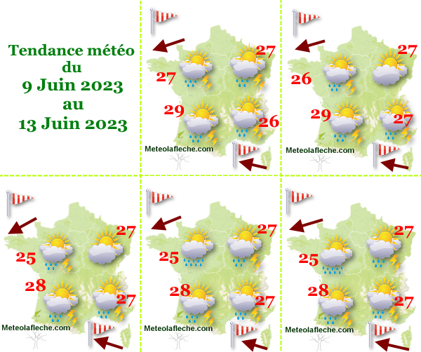 Météo France 13 Juin 2023