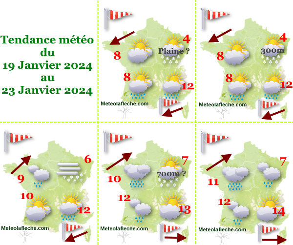 Météo France 23 Janvier 2024