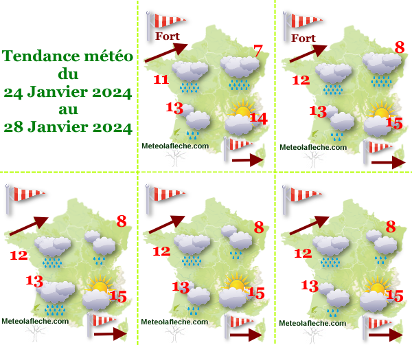 Météo France 28 Janvier 2024