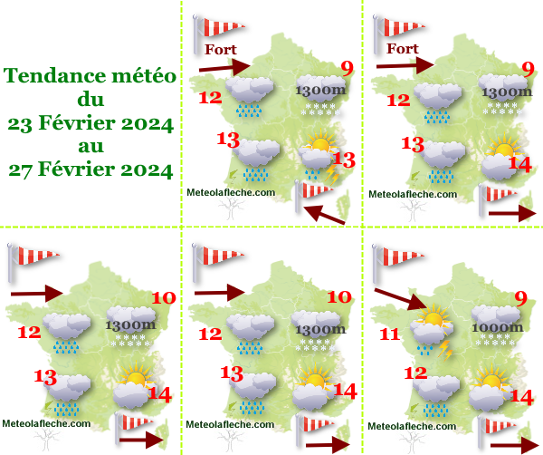 Météo France 27 Février 2024