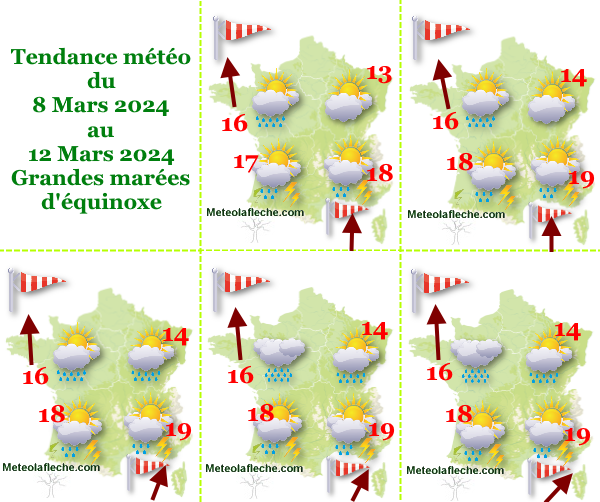 Météo France 12 Mars 2024