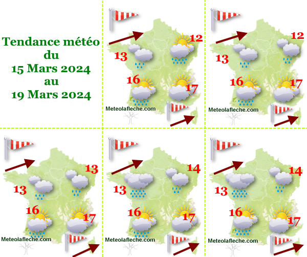 Météo France 19 Mars 2024