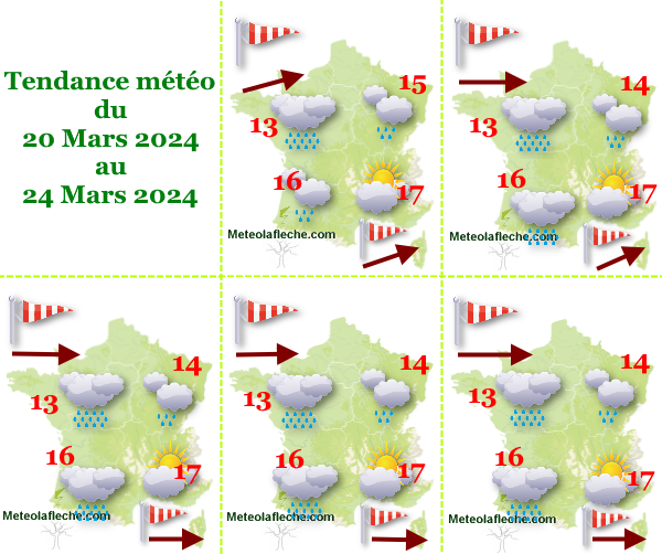 Météo France 24 Mars 2024