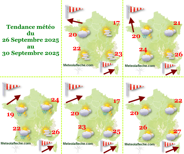 Météo France 30 Septembre 2025
