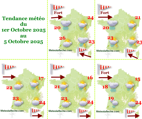 Météo France 5 Octobre 2025
