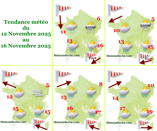 Météo France 16 Novembre 2025