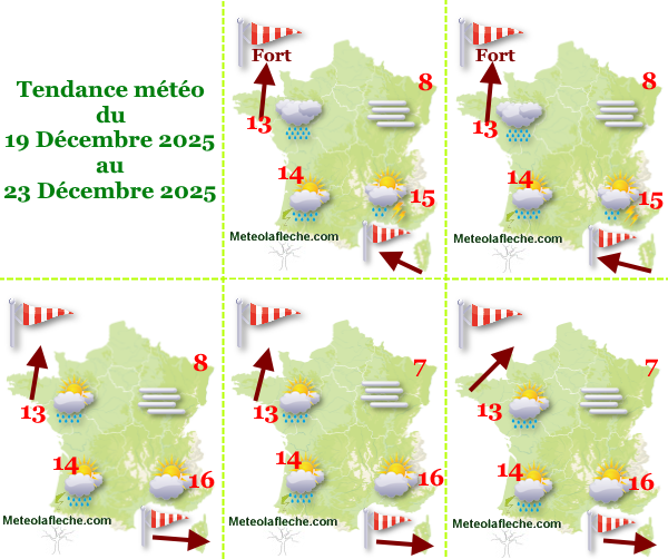 Météo France 23 Décembre 2025