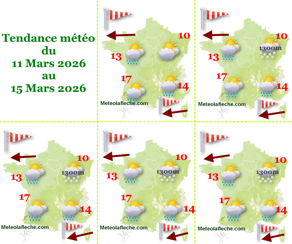 Météo France 15 Mars 2026