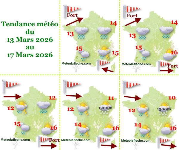 Météo France 17 Mars 2026